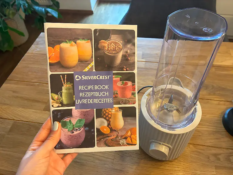 Rezeptbuch vom Silvercrest Smoothie Maker